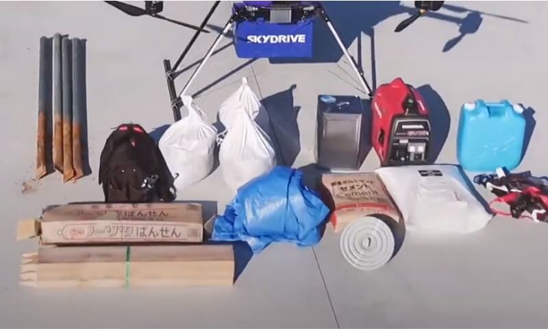 SkyLift’s 30 kg payload is one of the heaviest in Japan.