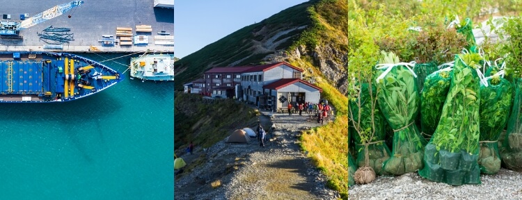 OFFSHORE TRANSPORTATION、TRANSPORTATION TO MOUNTAIN LODGES、TRANSPORTATION OF AGRICULTURAL CROPS AND NURSERY PLANTS/SEEDLINGS