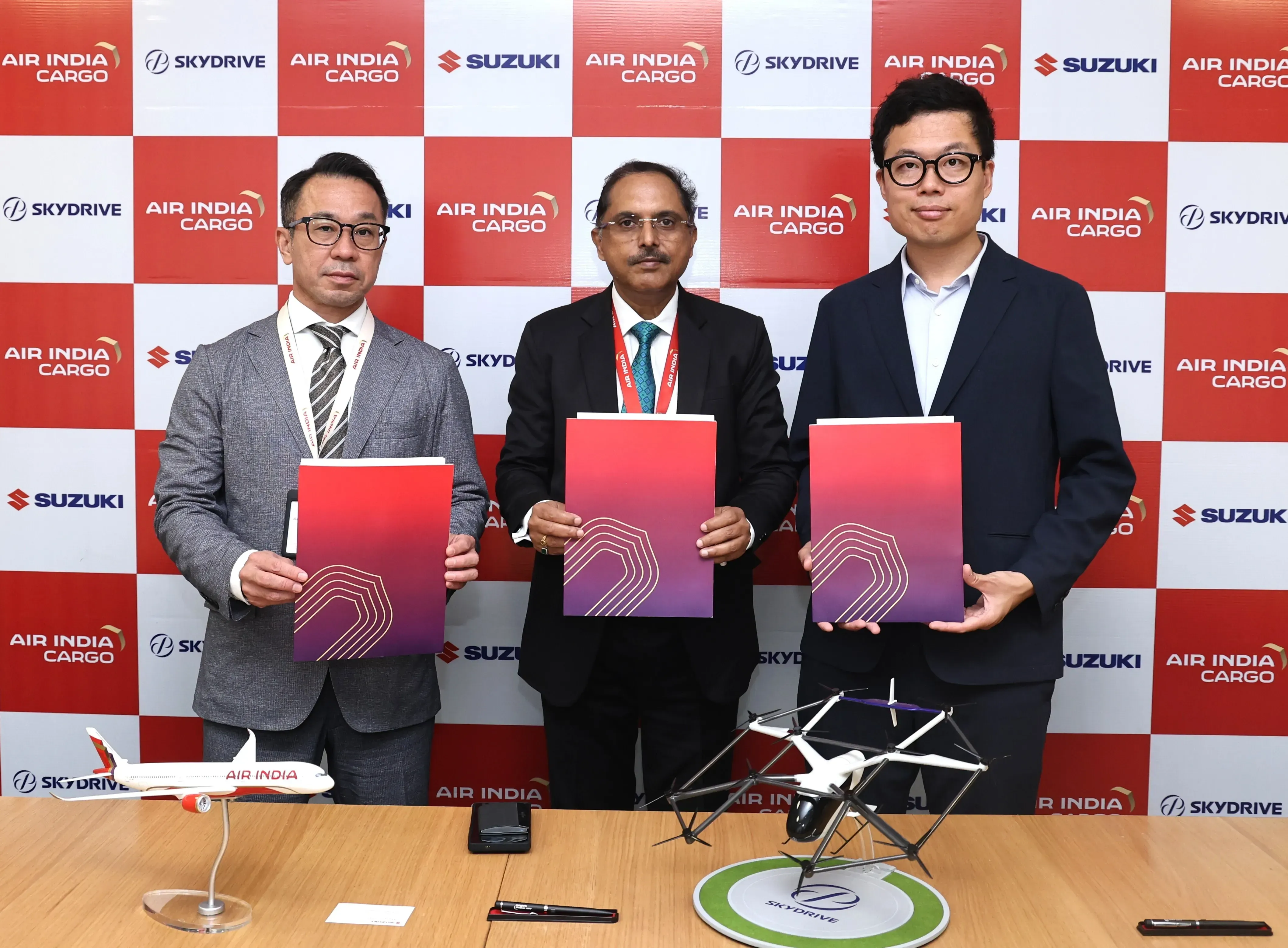 Air India、SkyDrive、スズキ、インドにおける医療航空物流に関する実現可能性調査に向けたMoUを締結