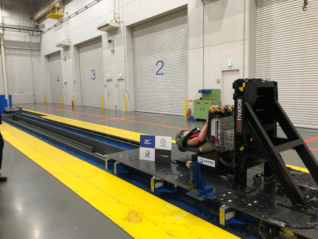 性能確認試験の様子